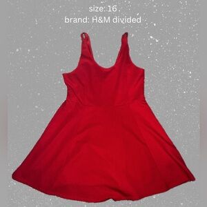 Red Sleeveless Mini Sundress